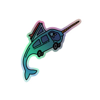 Thumbnail of Narwhal Ned Holographic Sticker