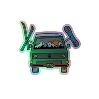 Thumbnail of Shred Van Holographic Sticker