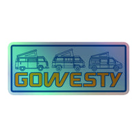 Thumbnail of GoWesty Van Line-Up Holographic Sticker