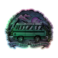 Thumbnail of Every Path Leads Home Holographic Sticker