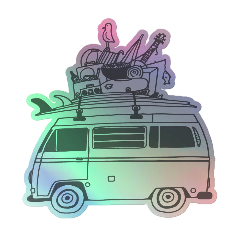 RAD Bus Holographic Sticker