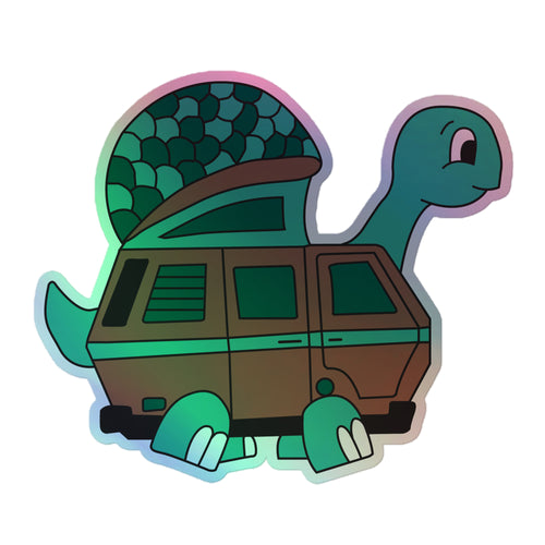 Tom Turtle Holographic Sticker