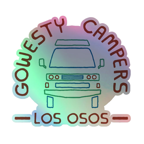 GoWesty Campers "Friendly Face" Holographic Sticker