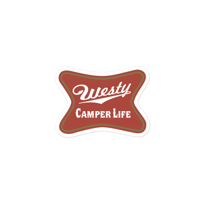 Westy Camper Life Sticker