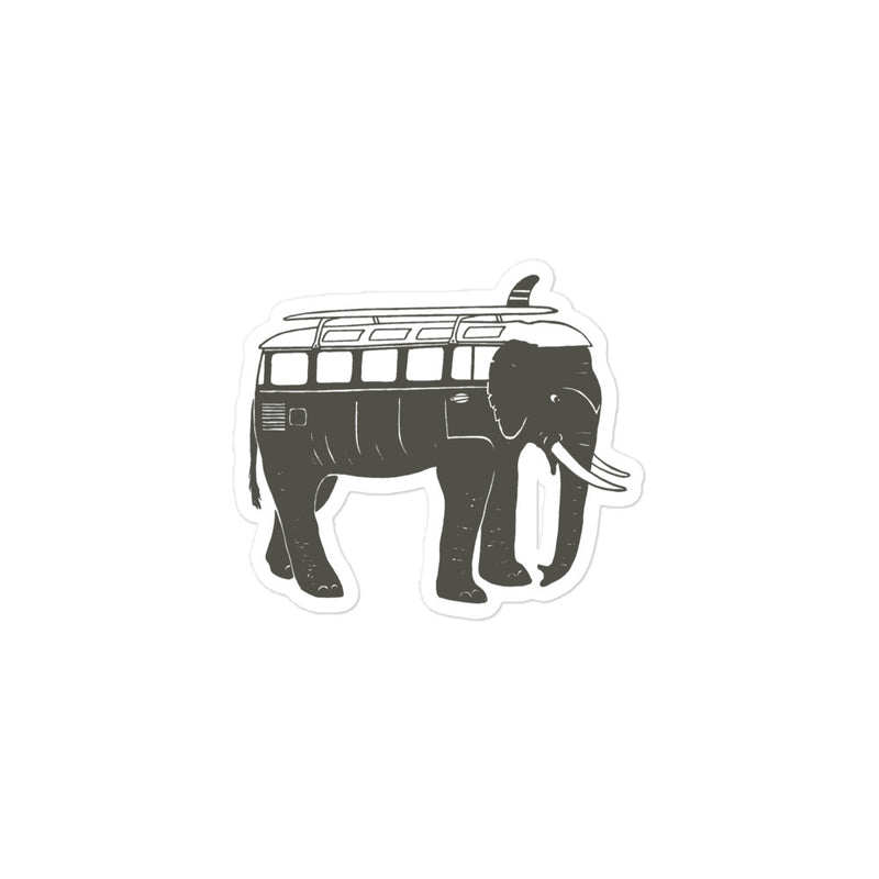 Easy Ride Elephant Sticker