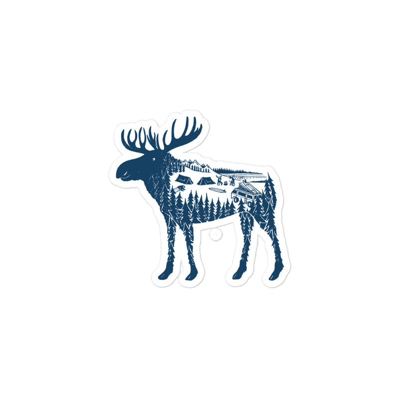 Moose Meet-Up Sticker