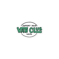 Thumbnail of Support Your Local Van Club Green Sticker