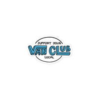 Thumbnail of Support Your Local Van Club Blue Sticker