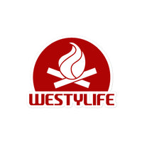 Thumbnail of Autocollant d'icône de feu de camp Westy Life