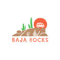 Thumbnail of Autocollant Baja Rocks