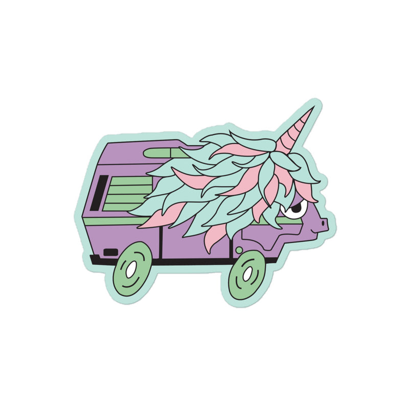 High-Top Hazel Unicorn Sticker