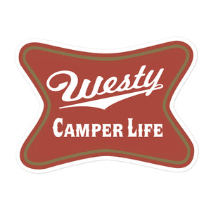 Vie de campeur de Westy Sticker