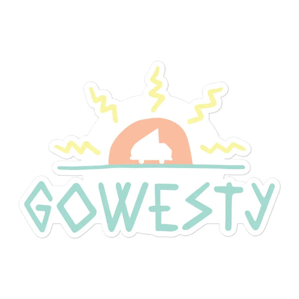MAK GoWesty Logo Sticker | 6744573 | GoWesty