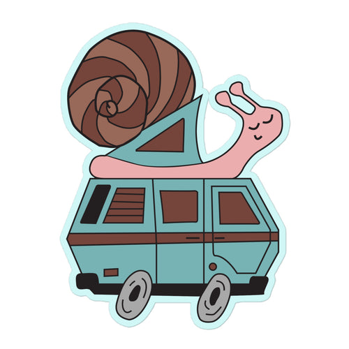 Sally Snail Sticker