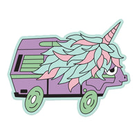 Thumbnail of High-Top Hazel Unicorn Sticker