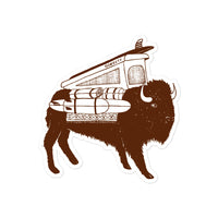 Thumbnail of Buffalo Roam Vanimal Sticker