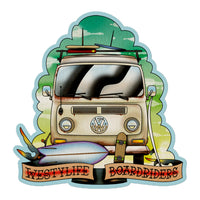 Westy Life Boardriders Face Sticker