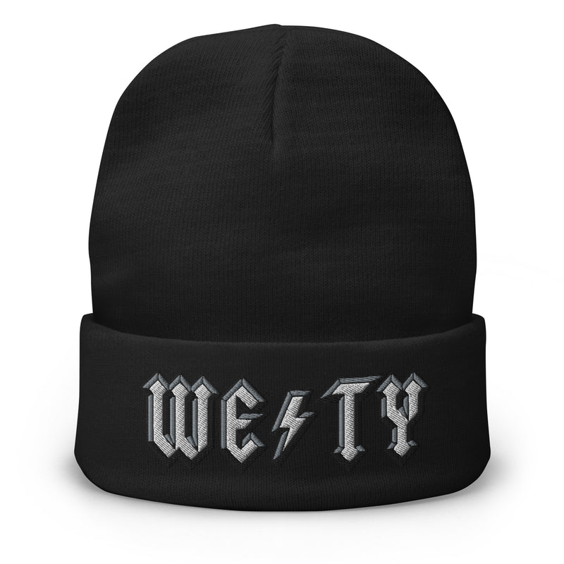 High Voltage Westy Embroidered Beanie