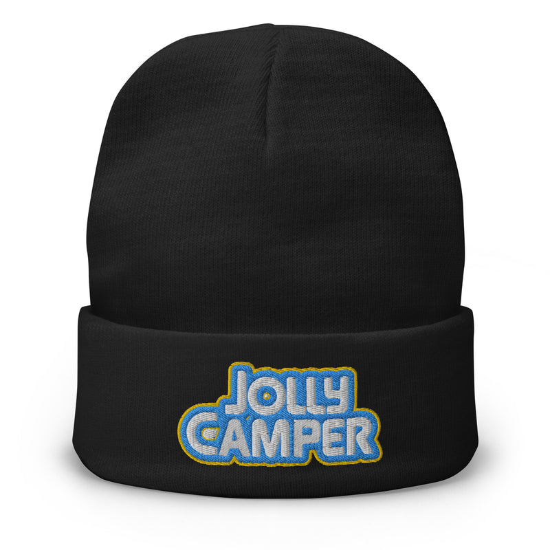 Jolly Camper Embroidered Beanie