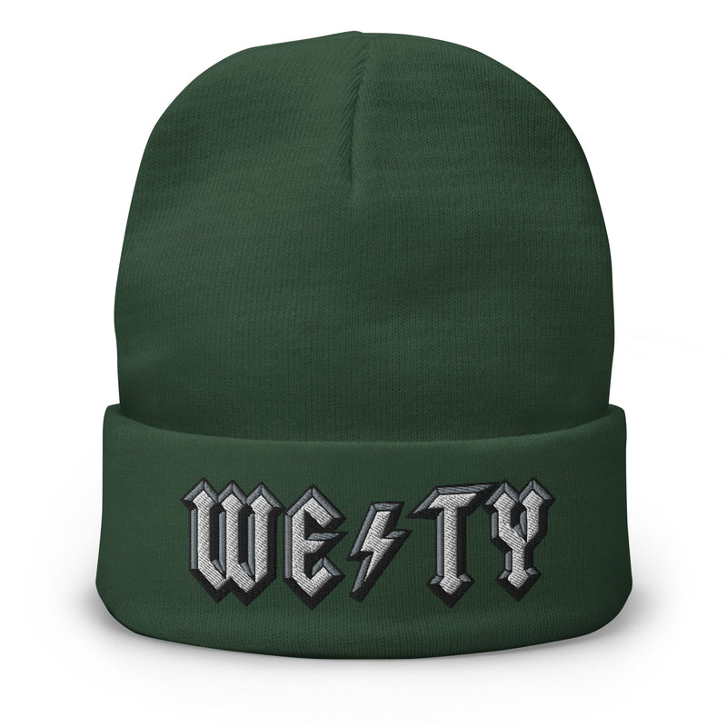 High Voltage Westy Embroidered Beanie