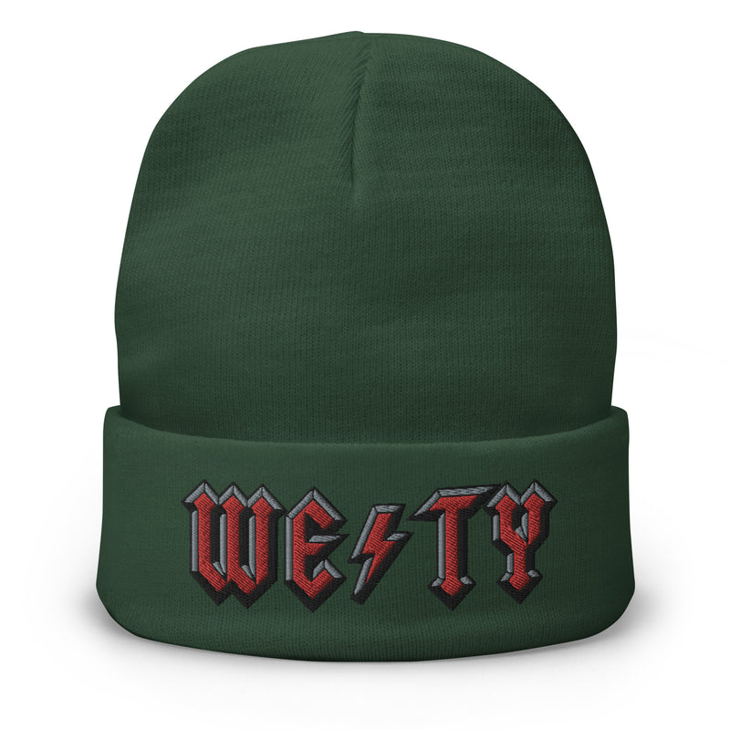 High Voltage Westy Embroidered Beanie