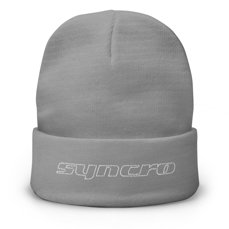 Syncro Script Embroidered Beanie