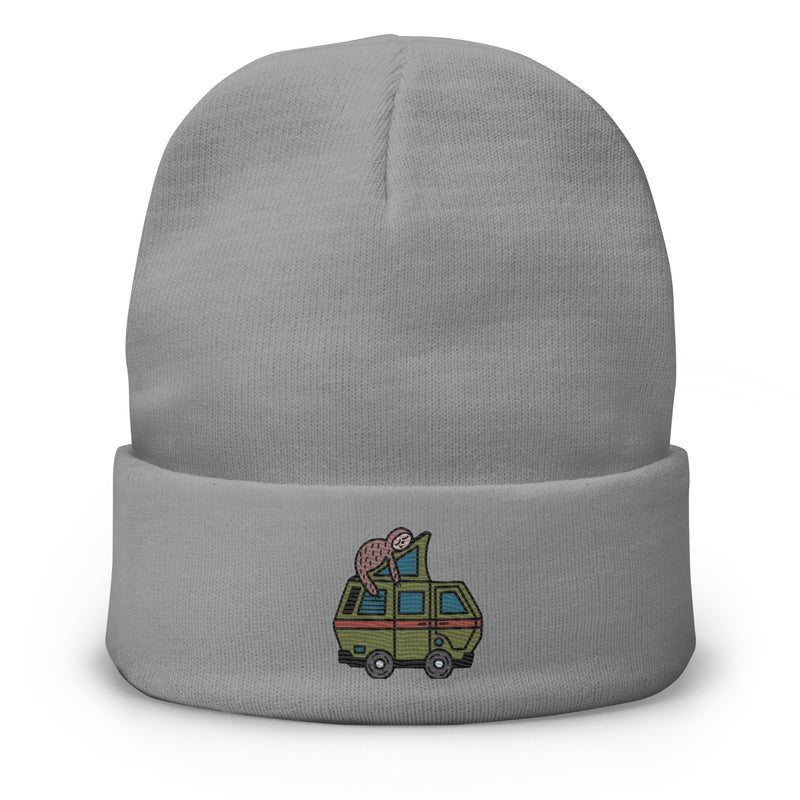 Stewie Sloth Embroidered Beanie