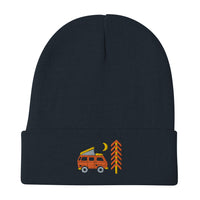 Thumbnail of Go Outside Van & Moon Embroidered Beanie