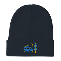 Thumbnail of Go Outside Van & Moon Embroidered Beanie