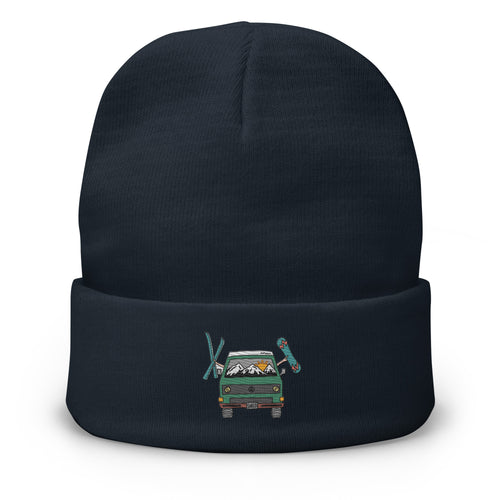 Shred Van Embroidered Beanie