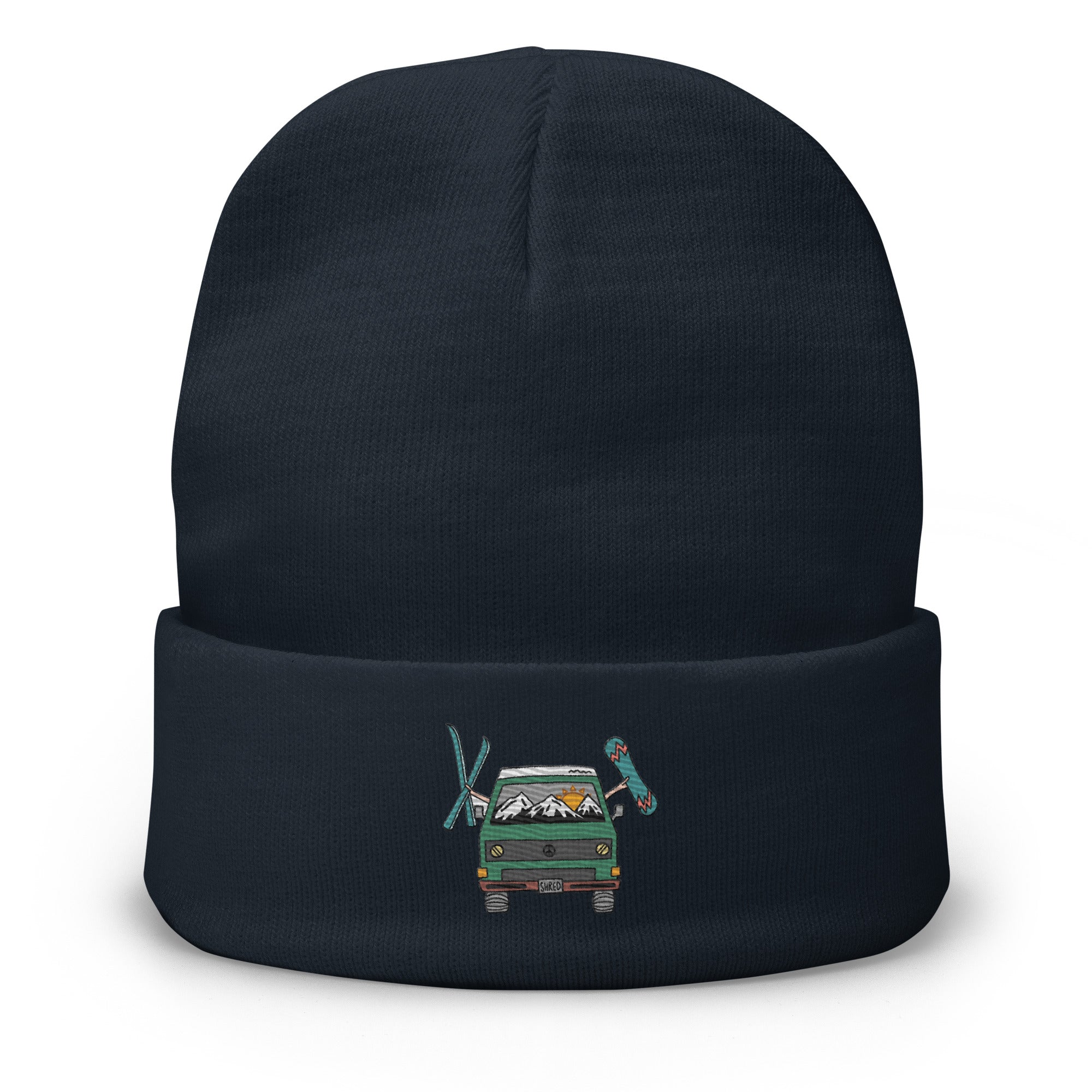 Shred Van Embroidered Beanie