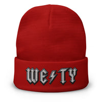 Thumbnail of High Voltage Westy Embroidered Beanie