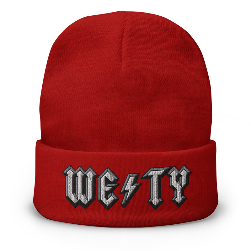 High Voltage Westy Embroidered Beanie