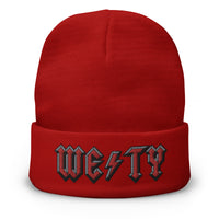 Thumbnail of High Voltage Westy Embroidered Beanie