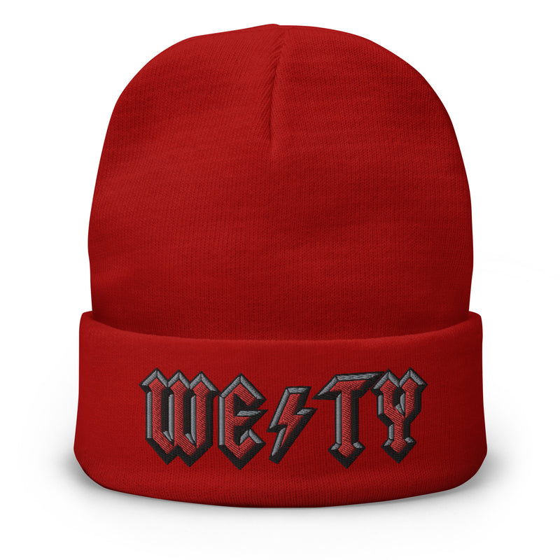 High Voltage Westy Embroidered Beanie