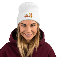 Thumbnail of Go Outside Van & Moon Embroidered Beanie