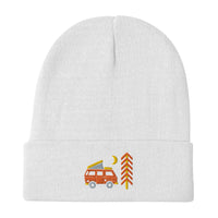 Thumbnail of Go Outside Van & Moon Embroidered Beanie