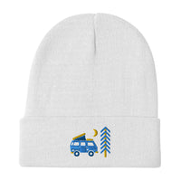 Thumbnail of Go Outside Van & Moon Embroidered Beanie