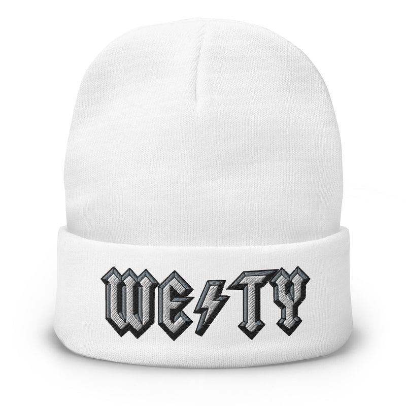 High Voltage Westy Embroidered Beanie