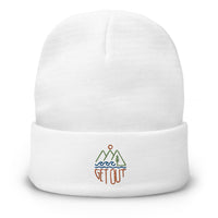 Thumbnail of Get Out Embroidered Beanie