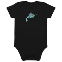 Thumbnail of Narwhal Ned One-Piece Baby Bodysuit