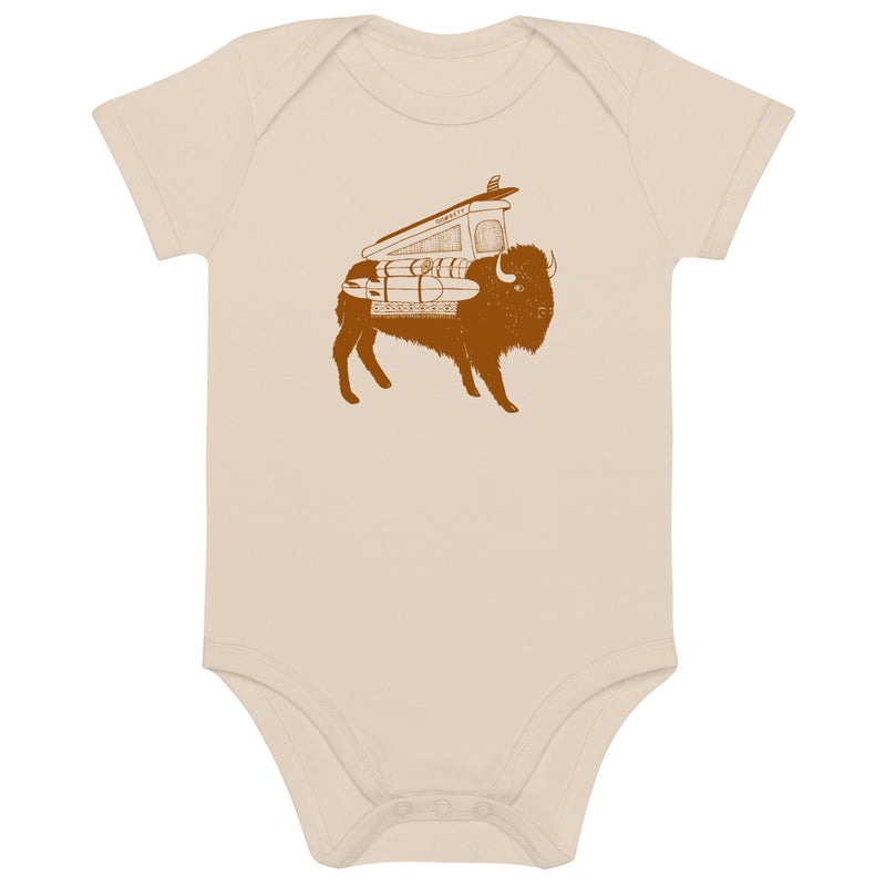 Buffalo Westy Organic Baby One-Piece Bodysuit