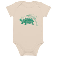 Thumbnail of Tin-Top Turtle Organic Cotton Baby Bodysuit