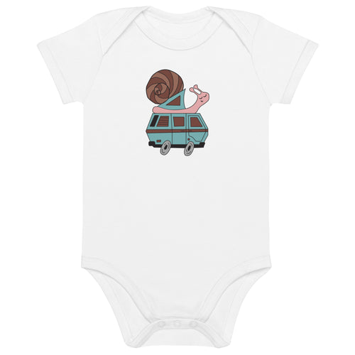 Sally Snail One-Piece Baby Body Suit