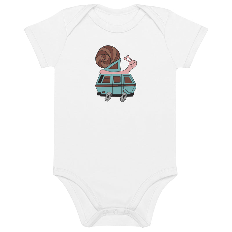 Sally Snail One-Piece Baby Body Suit