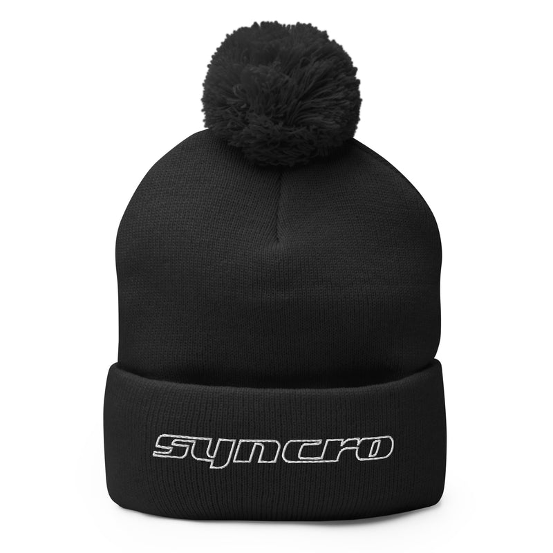 Syncro Script Pom-Pom Beanie