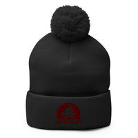 Thumbnail of Westy Life Camp Fire Embroidered Pom-Pom Beanie