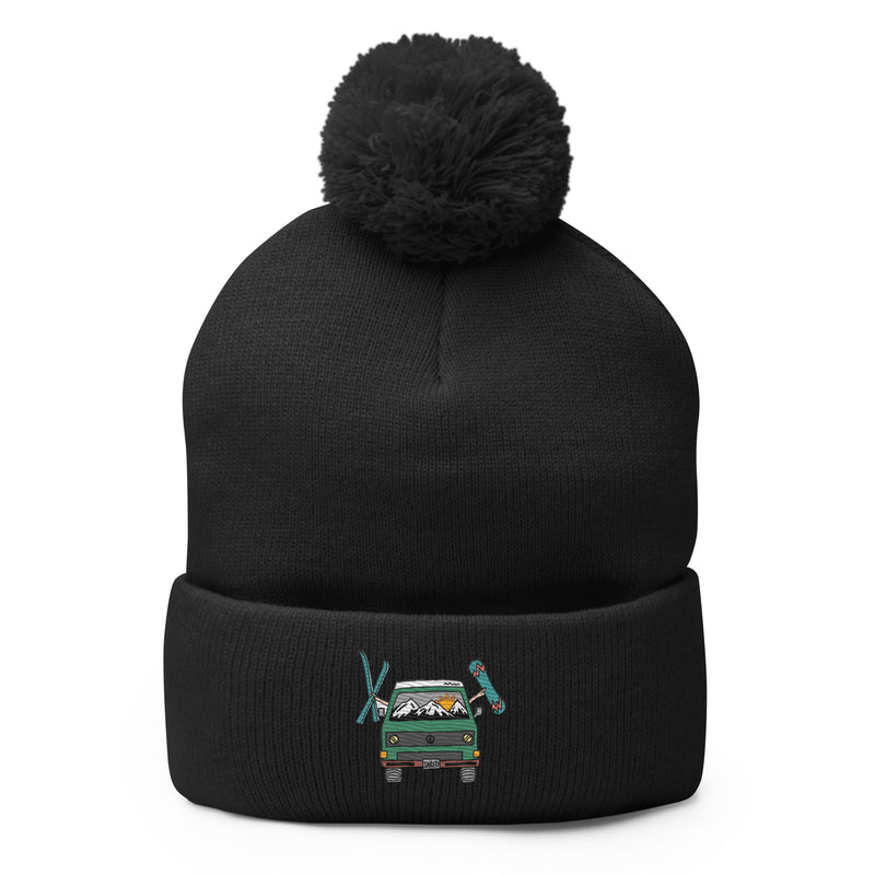 Shred Van Pom-Pom Beanie