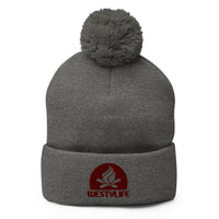 Thumbnail of Westy Life Camp Fire Embroidered Pom-Pom Beanie