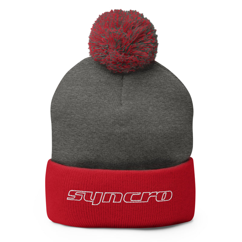 Syncro Script Pom-Pom Beanie